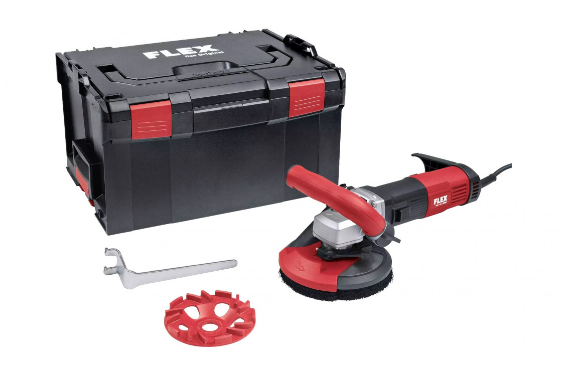 Шлифовальная машина для санационных работ Flex LDE 16-8 125 R, Kit E-Jet