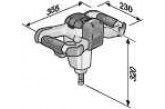 Аккумуляторный двухступенчатый перемешиватель Flex MXE 18.0-EC/5.0 Set + RR2 120