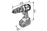 Дрель-шуруповерт аккумуляторная ударная Flex PD 2G 18.0-EC C