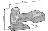 Лобзик аккумуляторный Flex JS 18.0-EC