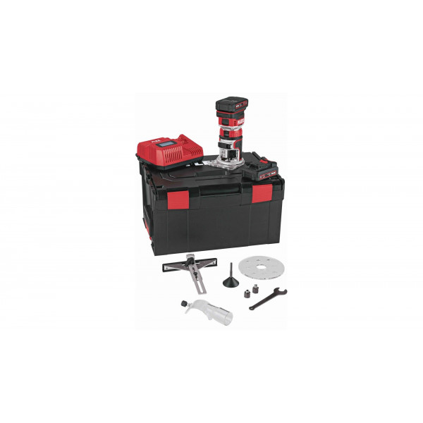 Аккумуляторный кромочный фрезер Flex CER 18.0-EC/2.5 Set