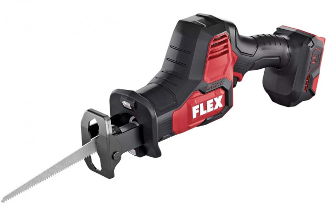 Мощная аккумуляторная сабельная пила с большим ходом Flex RS 25 18.0 EC C