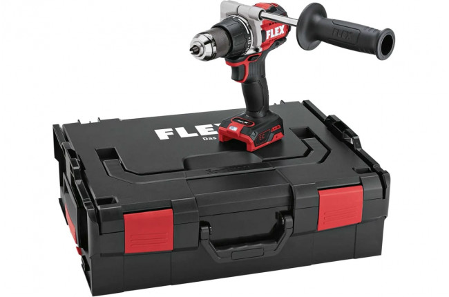 Аккумуляторная двухступенчатая дрель Flex DD 2G 18.0-EC HD с турборежимом