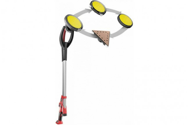 Машина для шлифования стен и потолка Flex Giraffe GE MH 18.0 - EC/5.0 Set + MH-X