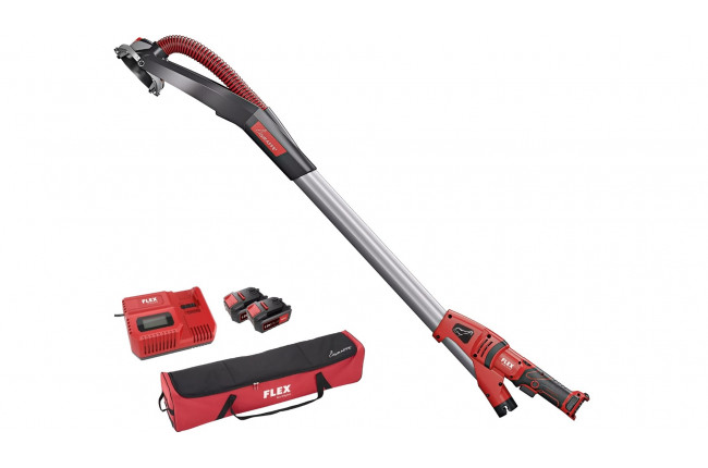 Аккумуляторная шлифовальная машина для стен и потолков FLEX GE MH 18.0-EC/5.0 Set