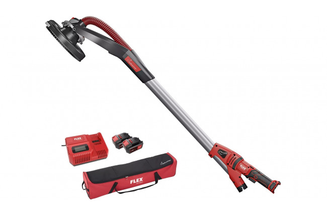 Аккумуляторная шлифовальная машина для стен и потолков FLEX GE MH 18.0-EC/5.0 Set+MH-R 504041